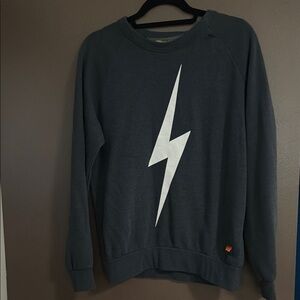 Aviator nation Sweatshirt with Lightning Bolt size small